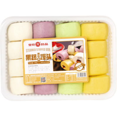 果蔬夹心小馒头400g/盒